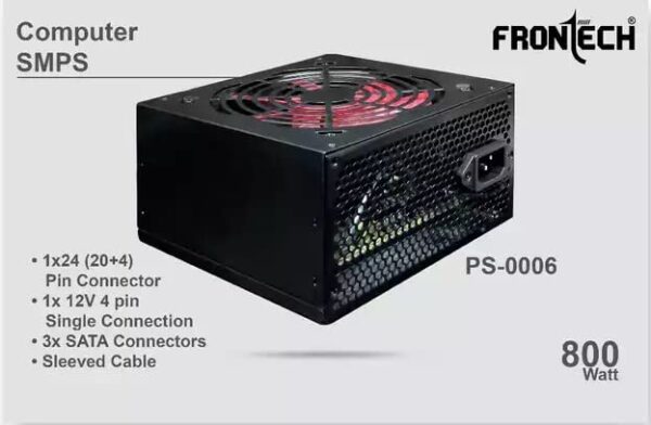 Frontech ps-0006 800 Watt SMPS Power Supply