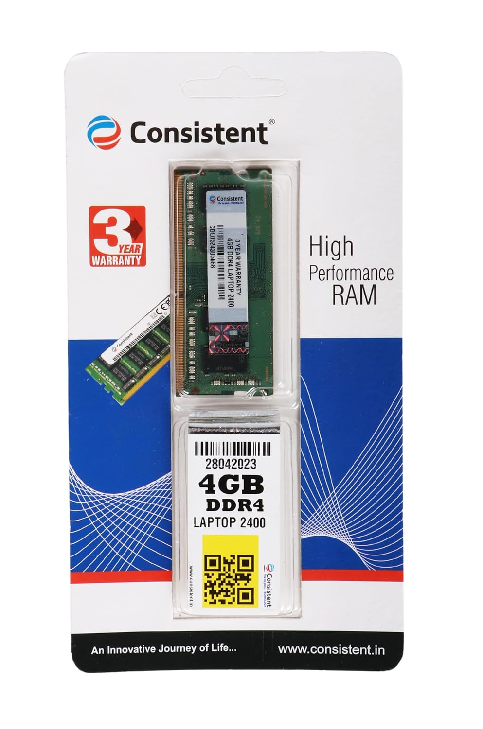 RAM 8GB DDR4 Consistent